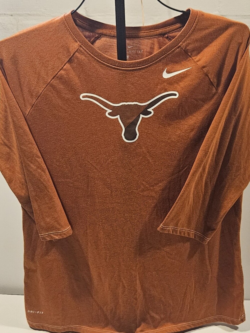 Nike Longhorns Rust Orange Long Sleeve Tee